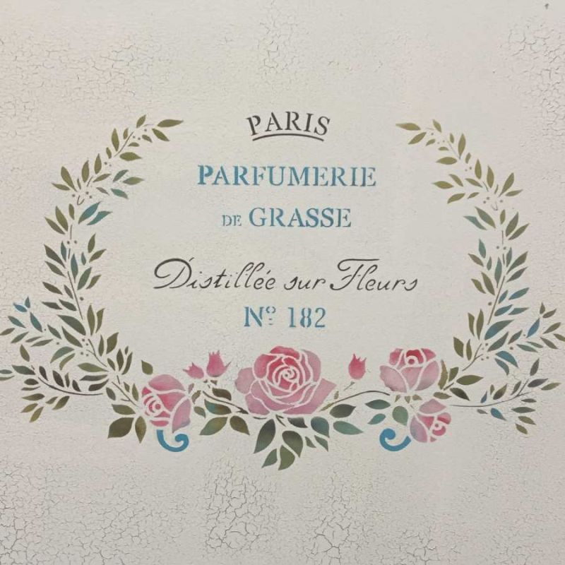 Pochoir Parfumerie de Grasse