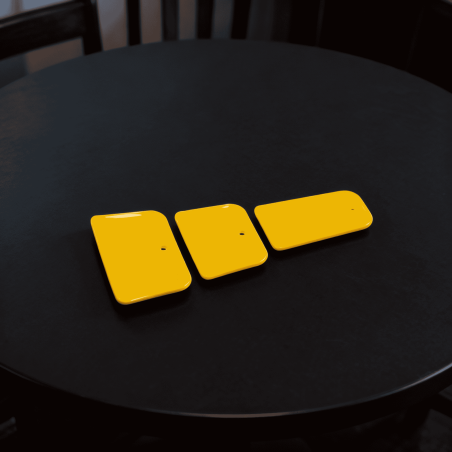 Lot de 3 marouflettes