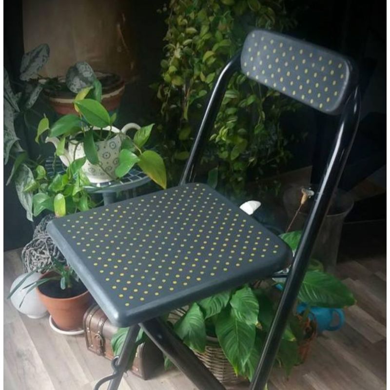 L'atelier déco du capagut - pochoir pois