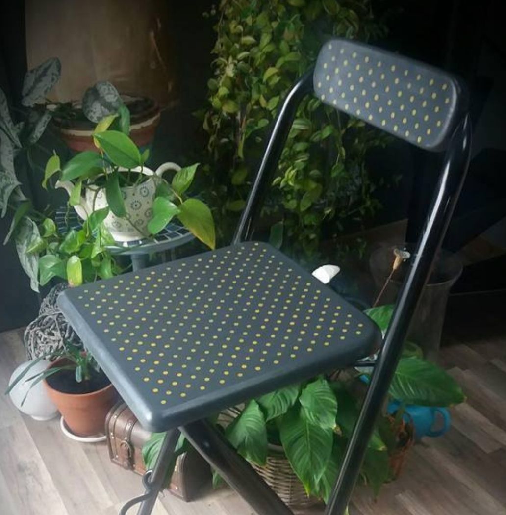 L'atelier déco du capagut - pochoir pois