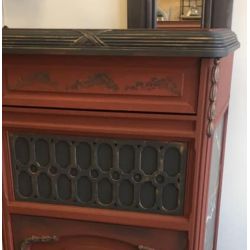 Samedi le relooking Couleur Terako - Pochoir Ming