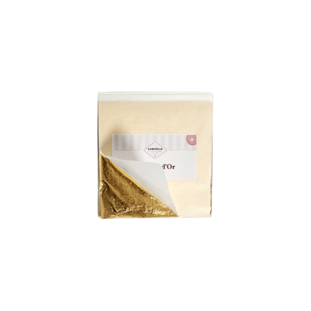 Feuille de métal or