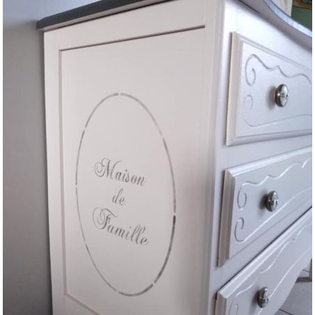 Pochoir Maison de Famille