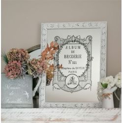 M'elleDécors - Camaëlle Transfer Album de Broderie, Maison de famille