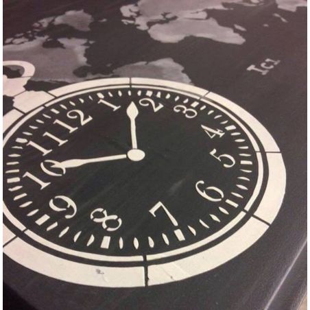 Les-patines d'Elise - Pochoir Montre