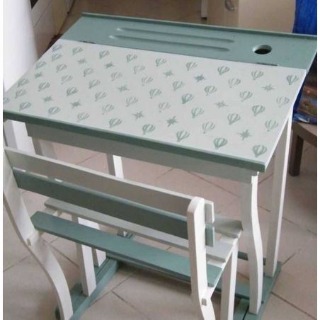 LCA Créativité Pochoir montgolfière Cactus flocon