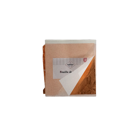 Feuille de métal cuivre