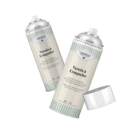 Vernis à craqueler en spray
