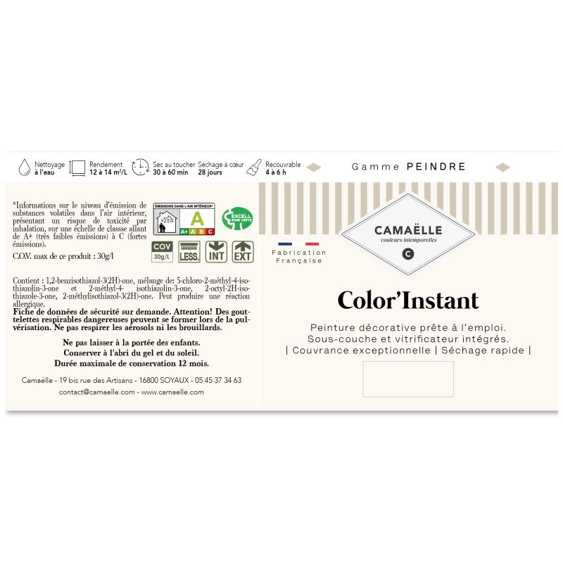 Clematite Peinture Color'Instant