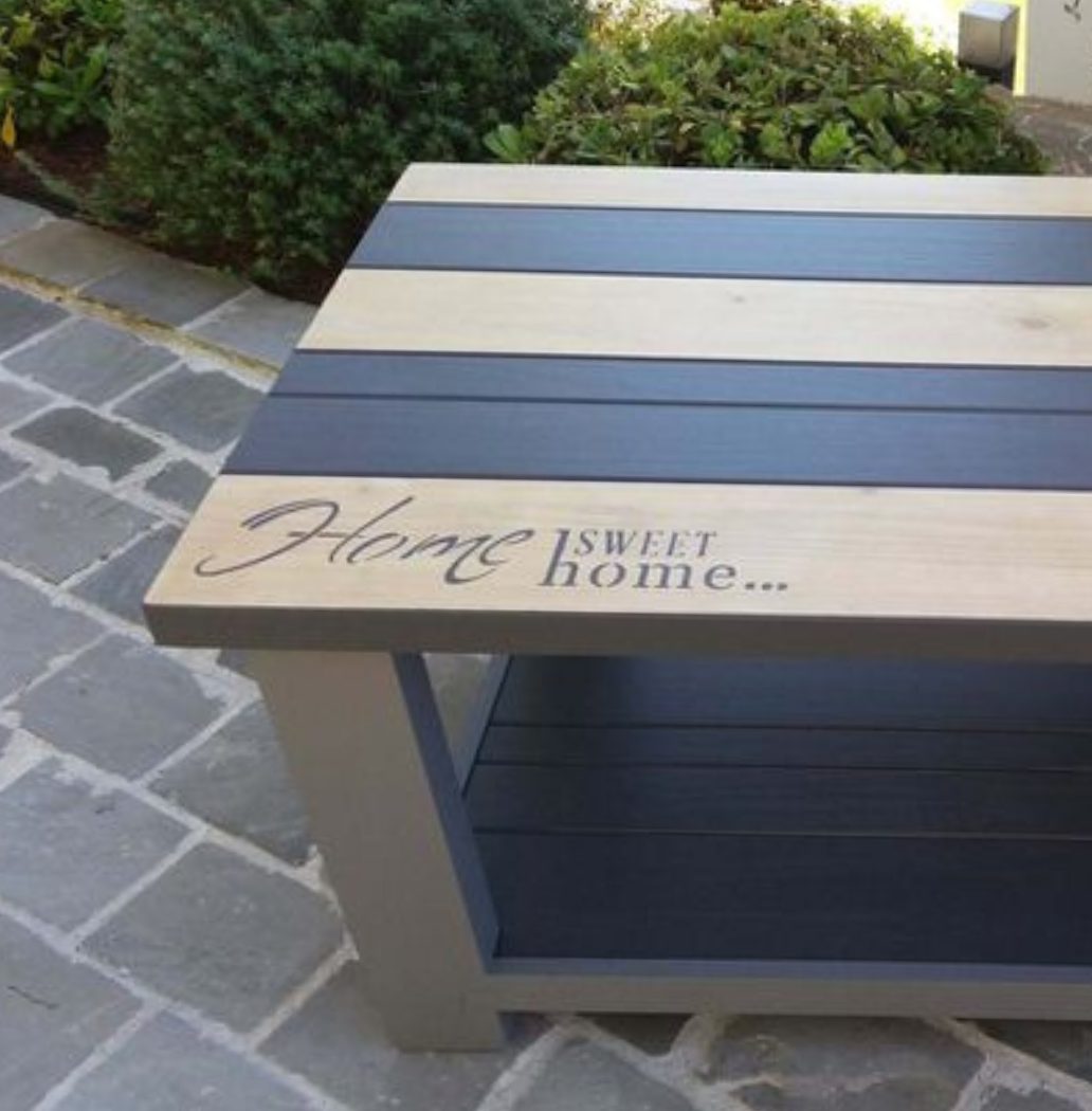 Pochoir Home Sweet Home