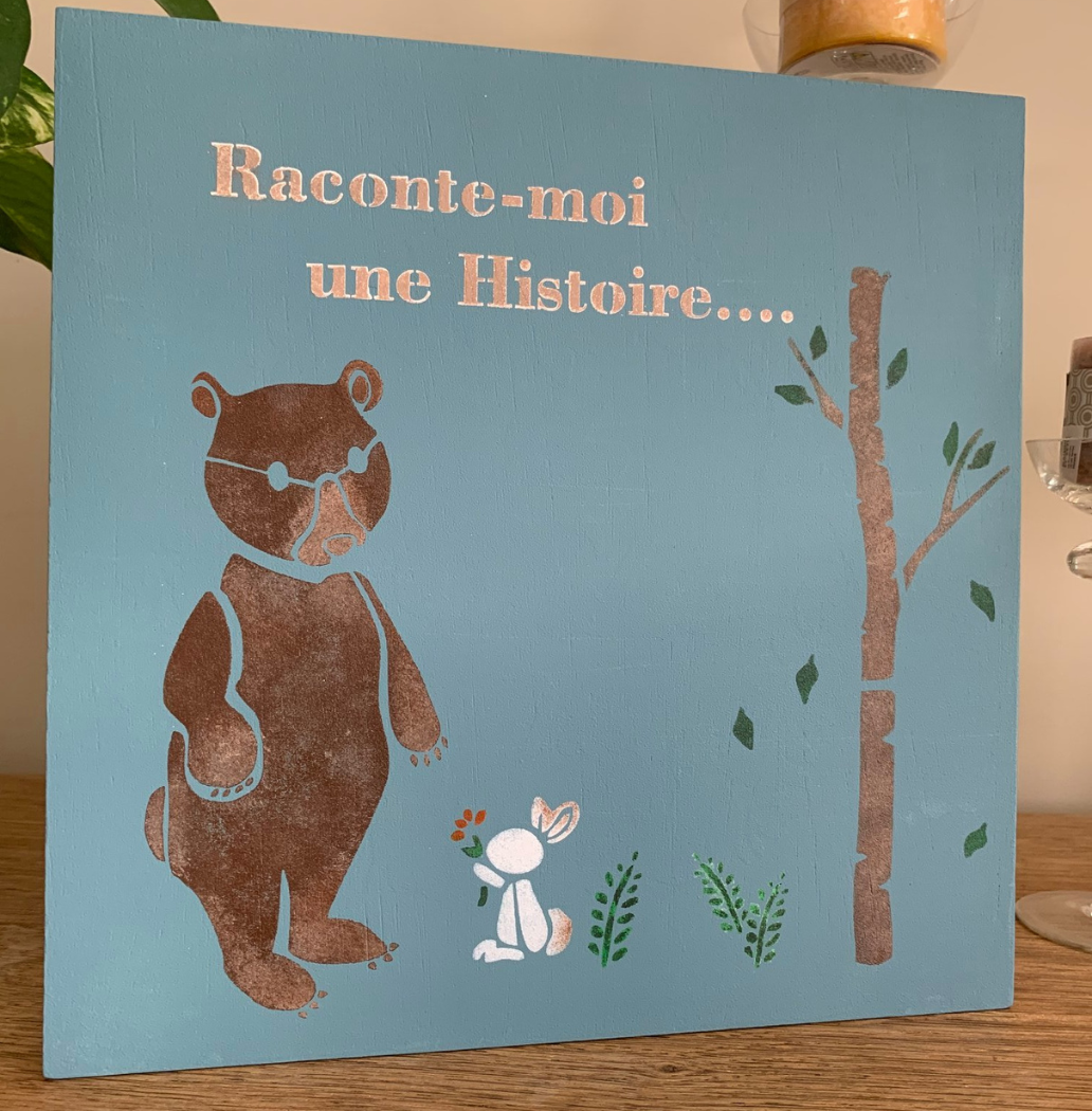 Pochoir Raconte-moi une Histoire