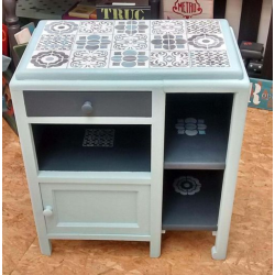 Pochoir Carreaux de Ciment x4