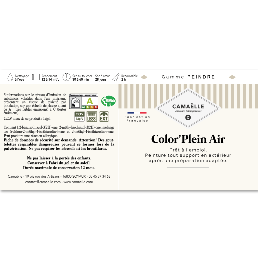 Brique de Chai Peinture Color'Plein Air