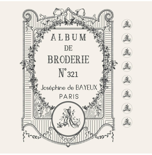 Transfert Ã  sec - Album Broderie