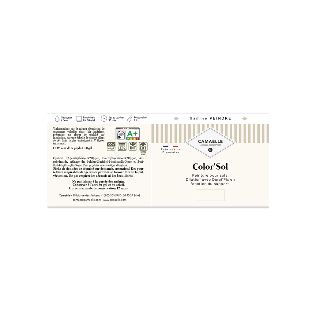 Céleste Peinture Color'Sol