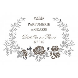 Pochoir Parfumerie de Grasse