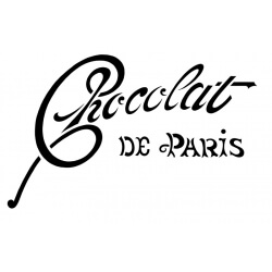 Pochoir Chocolat