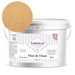 pot de Fleur de Chaux Cappucino Camaëlle