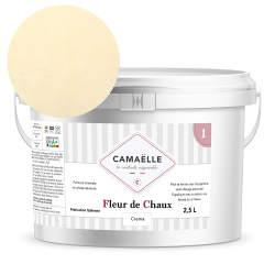 Pot de fleur de chaux Crema Camaëlle