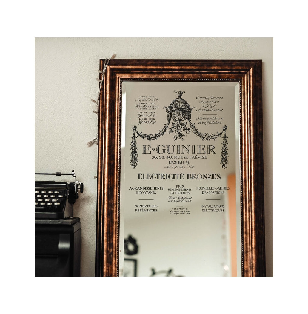 Transfert à sec - Guinier Pub Rétro