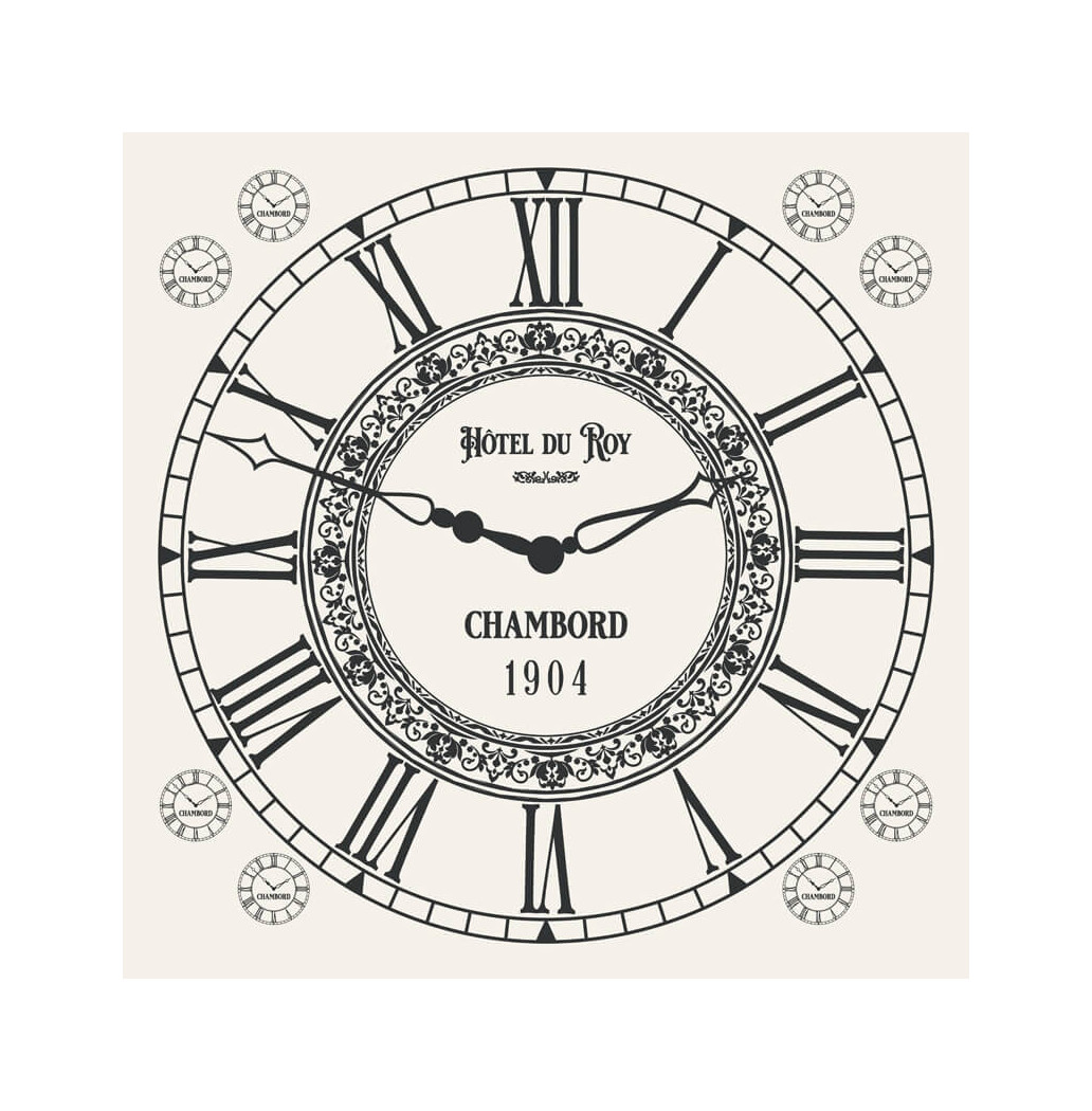 Transfer - Horloge Rétro