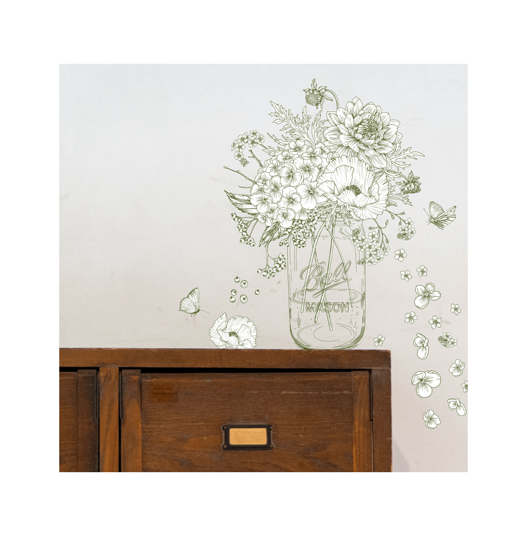 Transfert Ã  sec - Mason Vert Mousse