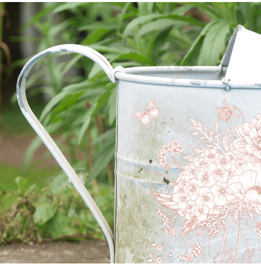 Transfert Ã  sec - Mason Vieux Rose