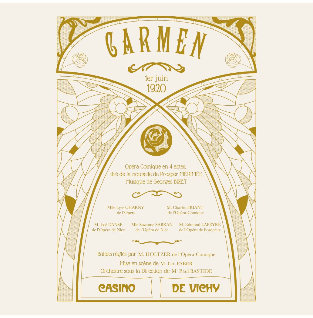 Transfert Ã  sec - Opera Carmen