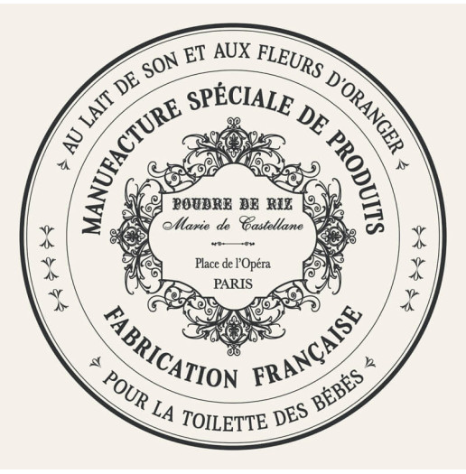 Transfert à sec - Poudre de Riz