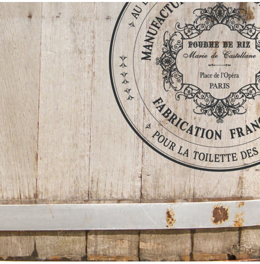 Transfert à sec - Poudre de Riz