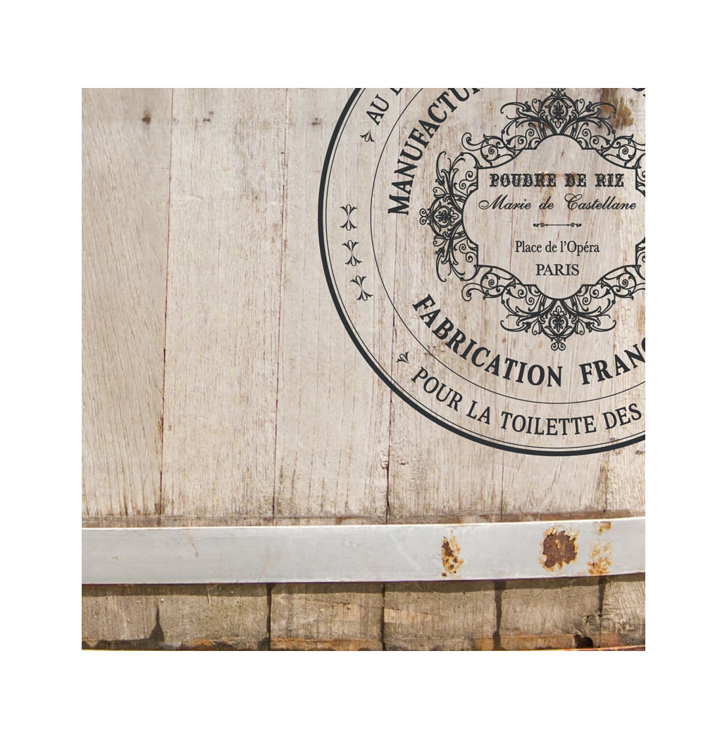 Transfert à sec - Poudre de Riz