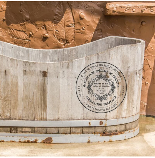 Transfert à sec - Poudre de Riz