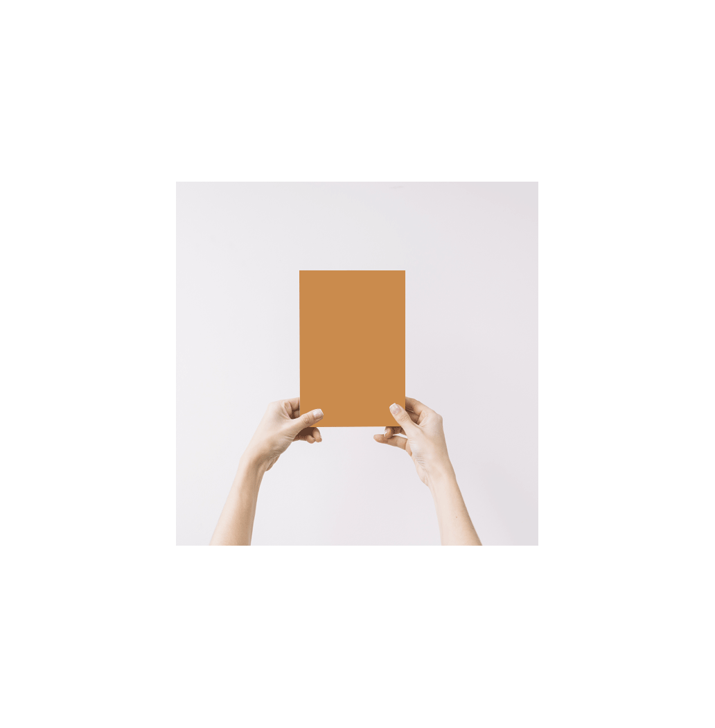 Orange Alizé Echantillon Peinture Intérieure