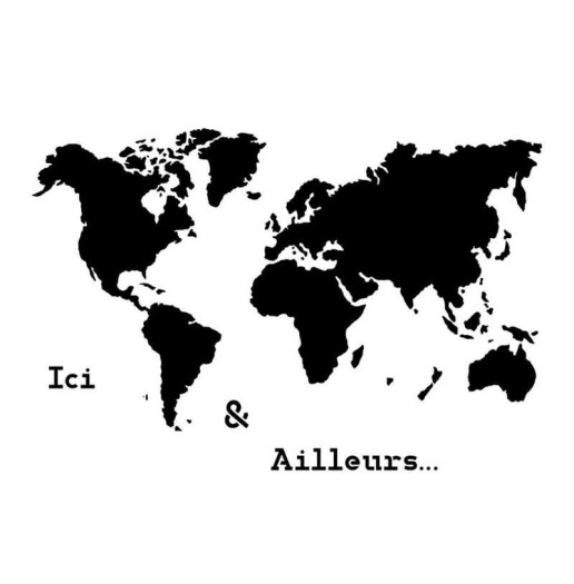 Pochoir Ici & Ailleurs