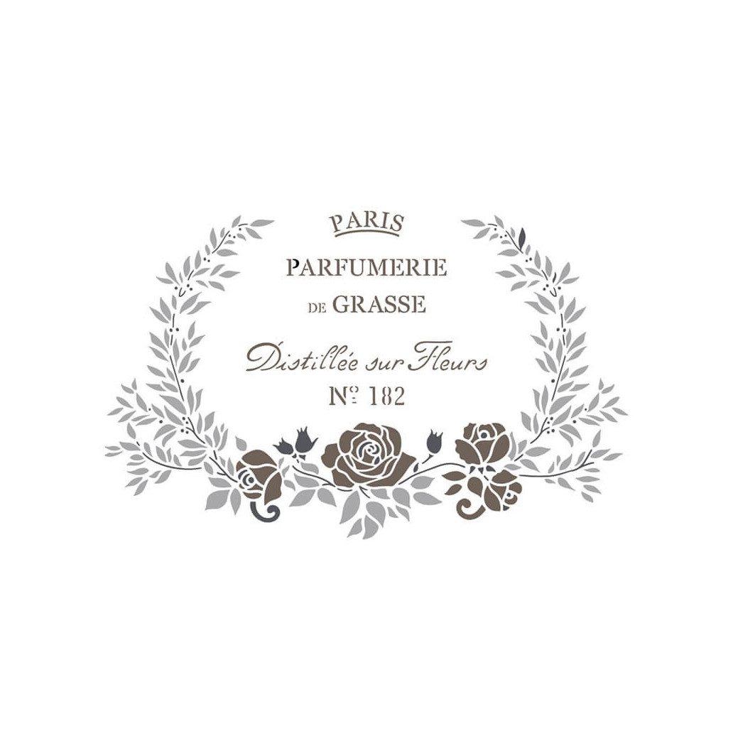 Pochoir Parfumerie de Grasse