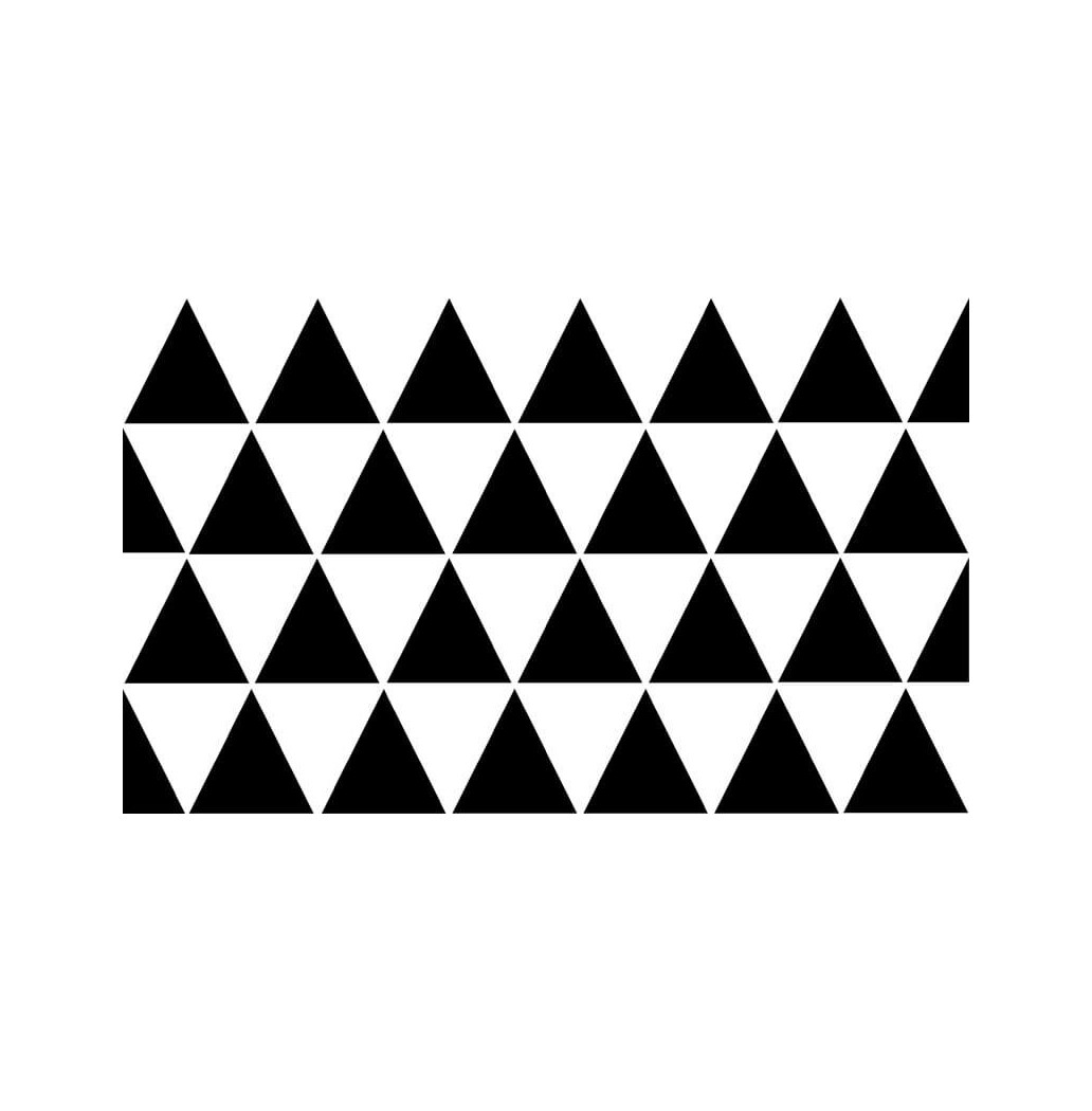 Pochoir Triangles Scandivave