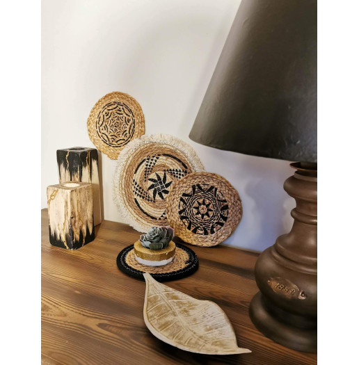 Pochoir Paniers Tressés