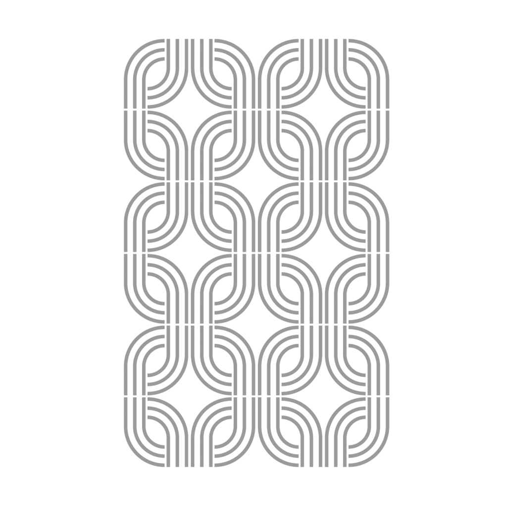 Pochoir Entrelacs