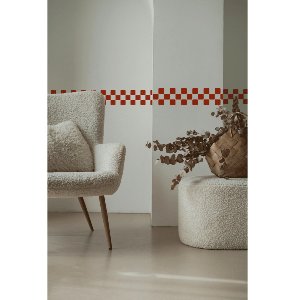 Pochoir Foliale (Pack 3 pochoirs de frises)