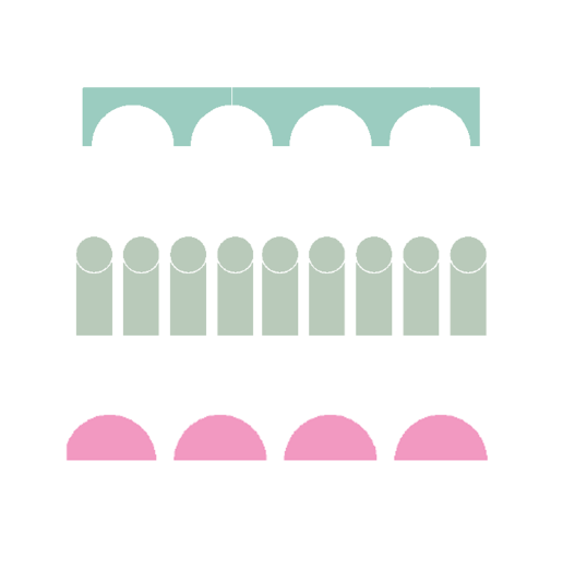 Pochoir Paris 2024 (Pack de 3 pochoirs frises )