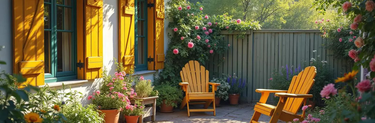 Peinture extérieure pour mobilier de jardin – Camaëlle